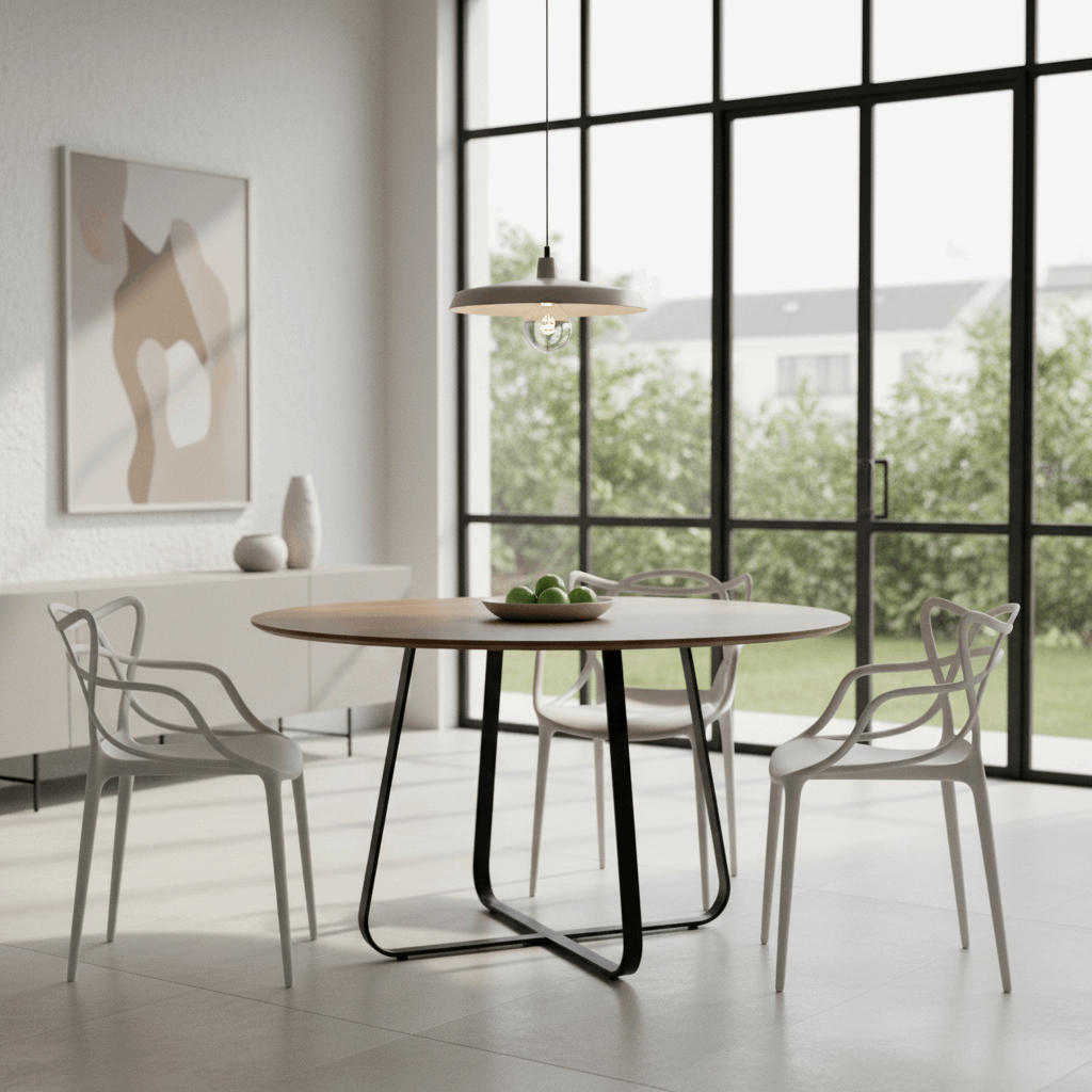 Mesa Oxford Redonda